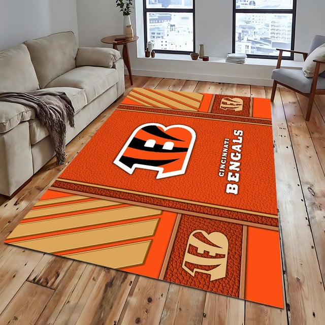 CIN Premium NFL Golden Stride Rug Carpet DDT HLPHUONG