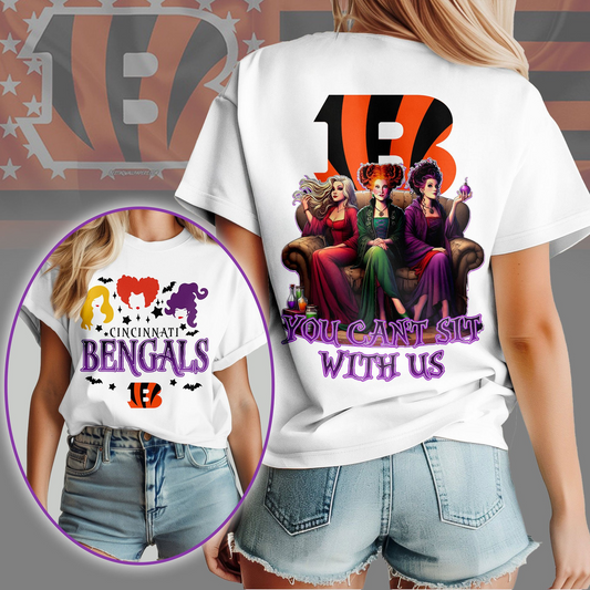 CIN Premium NFL You Can't Sit With Us 3D T-shirt DDT NTL