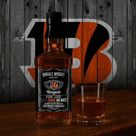 CIN x NFL Whiskey For True Fans Only DATND TANTD