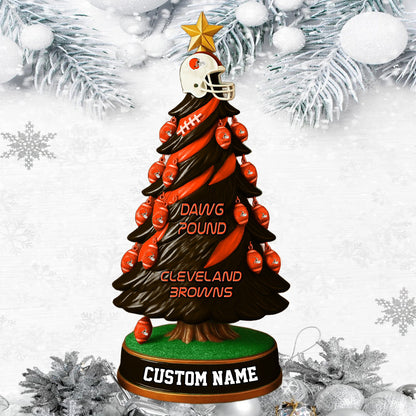 CLE NFL Acrylic Block Gift For Fans DDT CTND