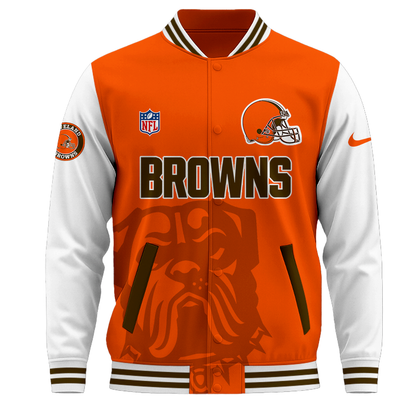 CLE Premium NFL Baseball Jacket DDT NTL