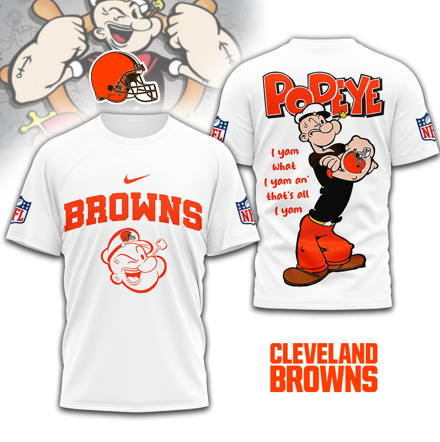 CLE Premium NFL I Yam What I Yam Shirt DDT CTND