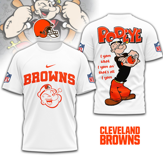 CLE Premium NFL I Yam What I Yam Shirt DDT CTND