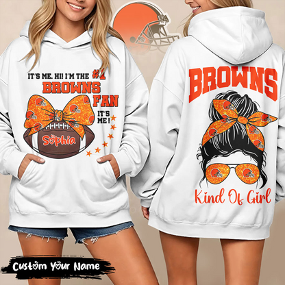 CLE Premium NFL Kind Of Girl Hoodie DDT HLPHUONG
