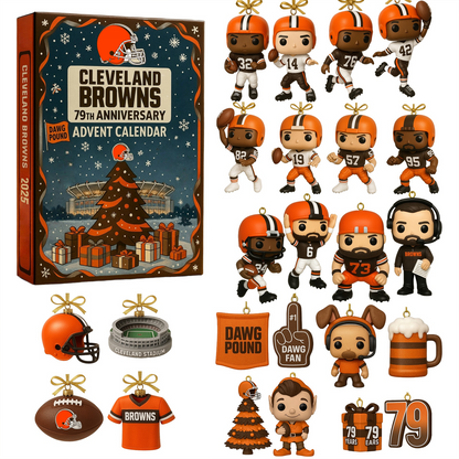 CLE x NFL Anniversary Advent Calendar DATND TANTD