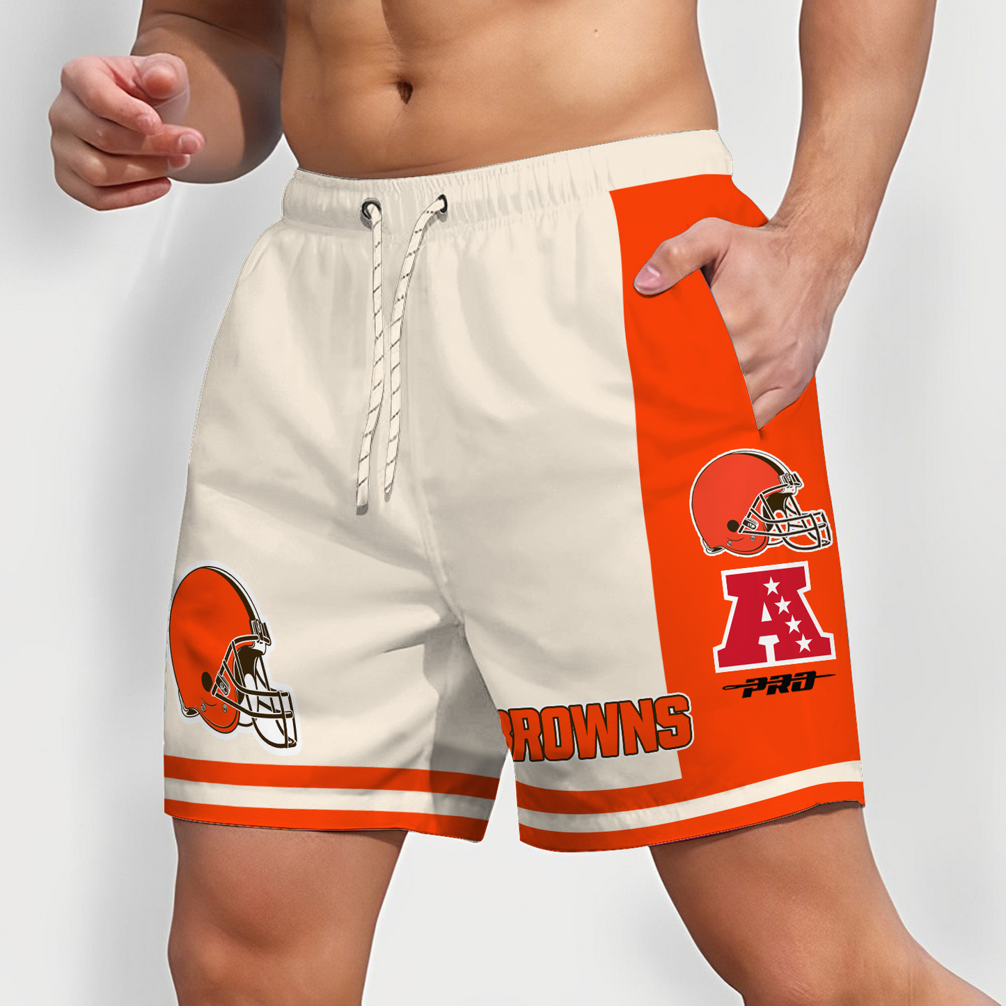 CLE x NFL CLASSIC MEN'S 2.0 SHORT DATND TANTD 171025