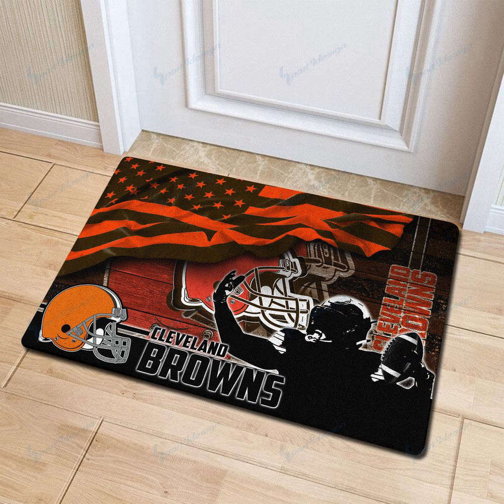 CLE x NFL Doormat, Best Gift For Home Decor NDT NHM