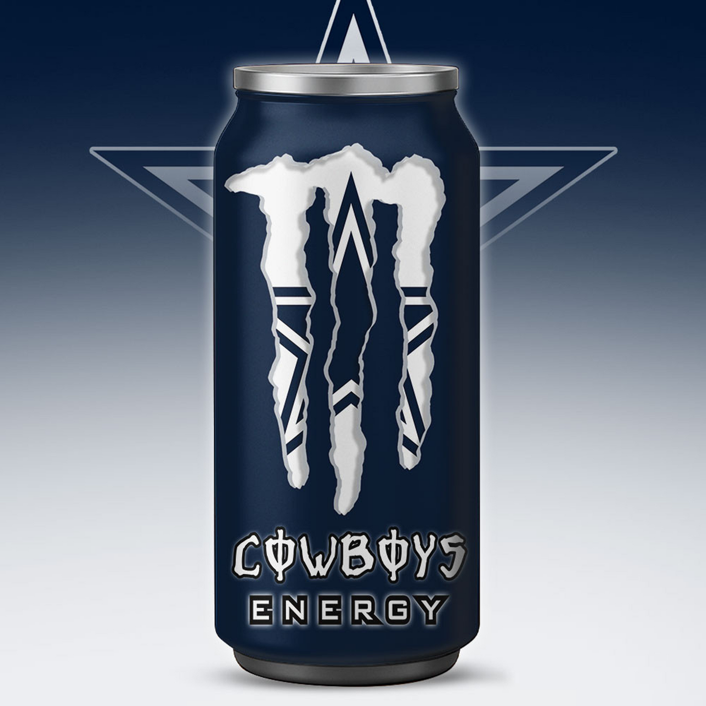 DAL x NFL Monster Energy Tumbler Gift for Fans DATND TANTD