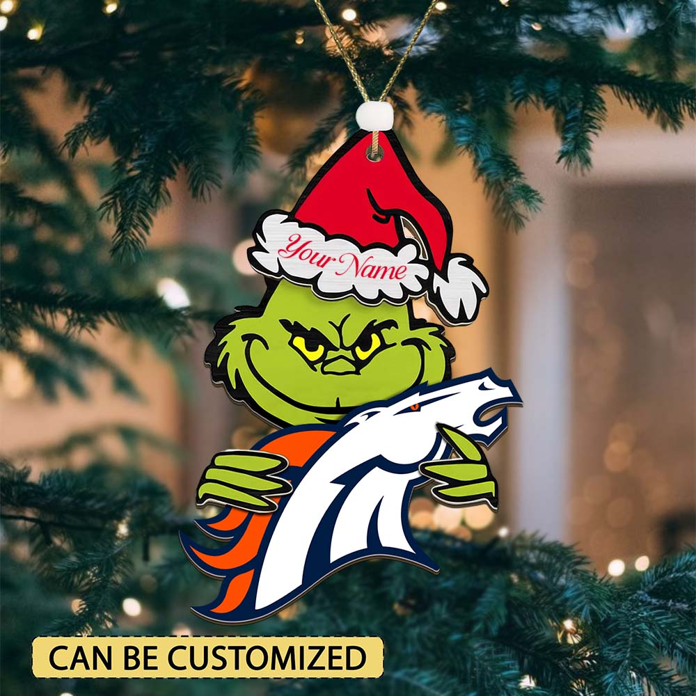 DB NFL x Grin Christmas Ornament DDT HLP