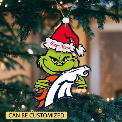 DB NFL x Grin Christmas Ornament DDT HLP