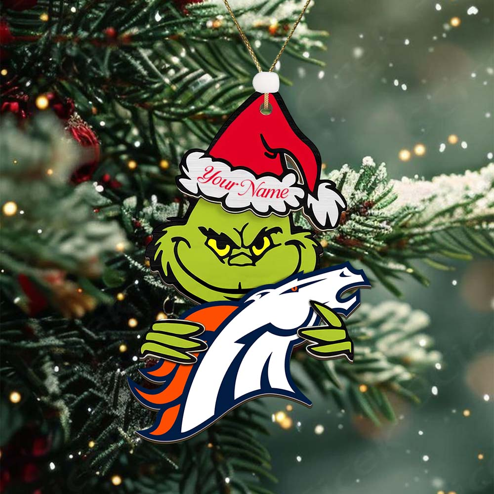 DB NFL x Grin Christmas Ornament DDT HLP