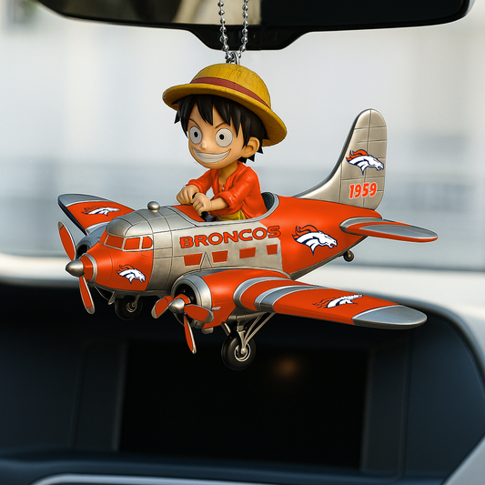DB NFL x Luffy Premium Car Hanging Ornament DDT CTND