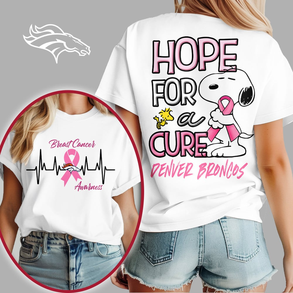 DB Premium Breast Cancer Awareness Snoopy Hope For A Cure Shirt DDT NTL