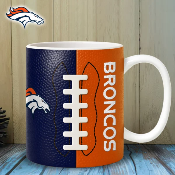 DB Premium NFL Split Color Ceramic Mug DDT HLPhuong