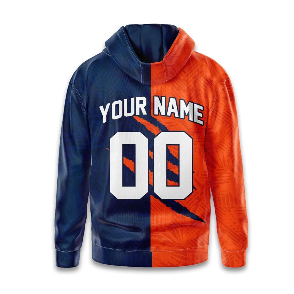 DB Premium NFL Split Color Hoodie DDT HLPHUONG