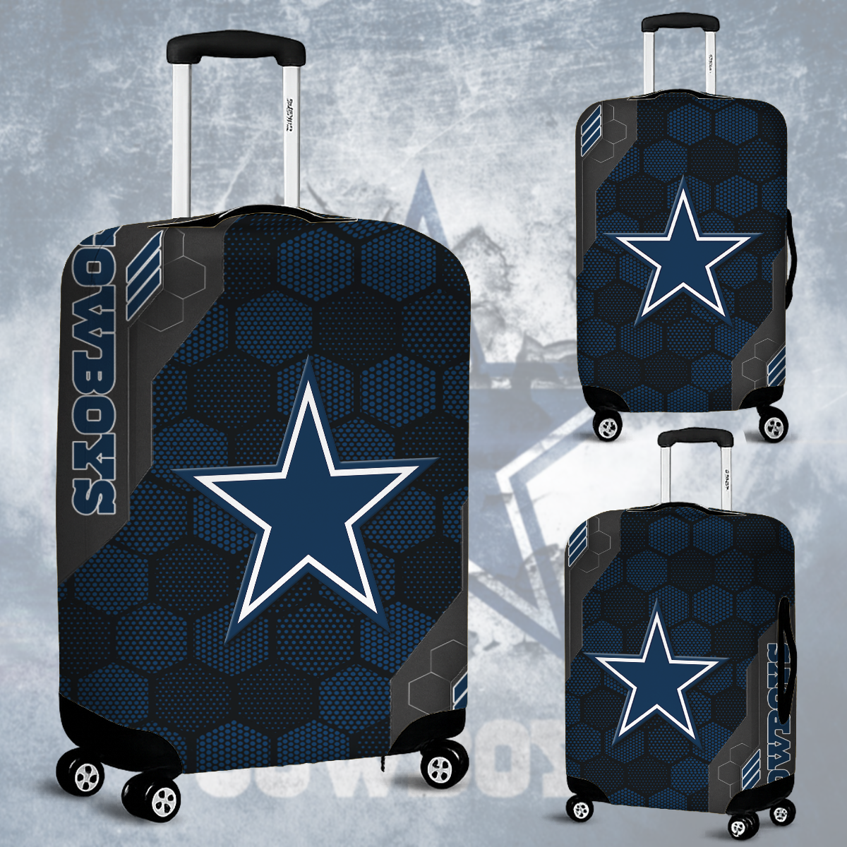 DC NFL V3 Luggage Cover Suitcase Protector DDT NTL