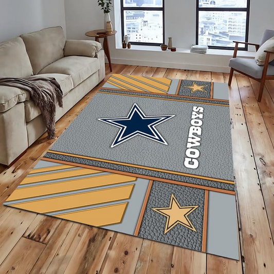DC Premium NFL Golden Stride Rug Carpet DDT HLPHUONG
