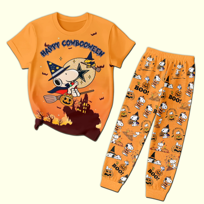 DC x NFL Mistmerch SNP Happy Halloween Pajama Set DDT CTND