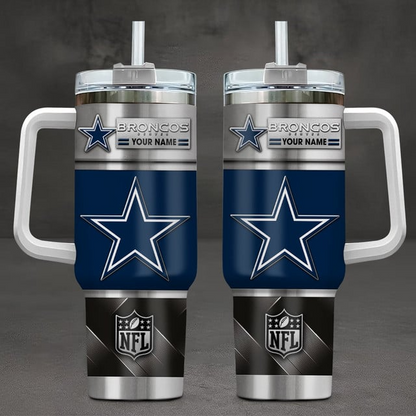DC x NFL Stainless Steel Tumbler With Handle DDT HLPHUONG