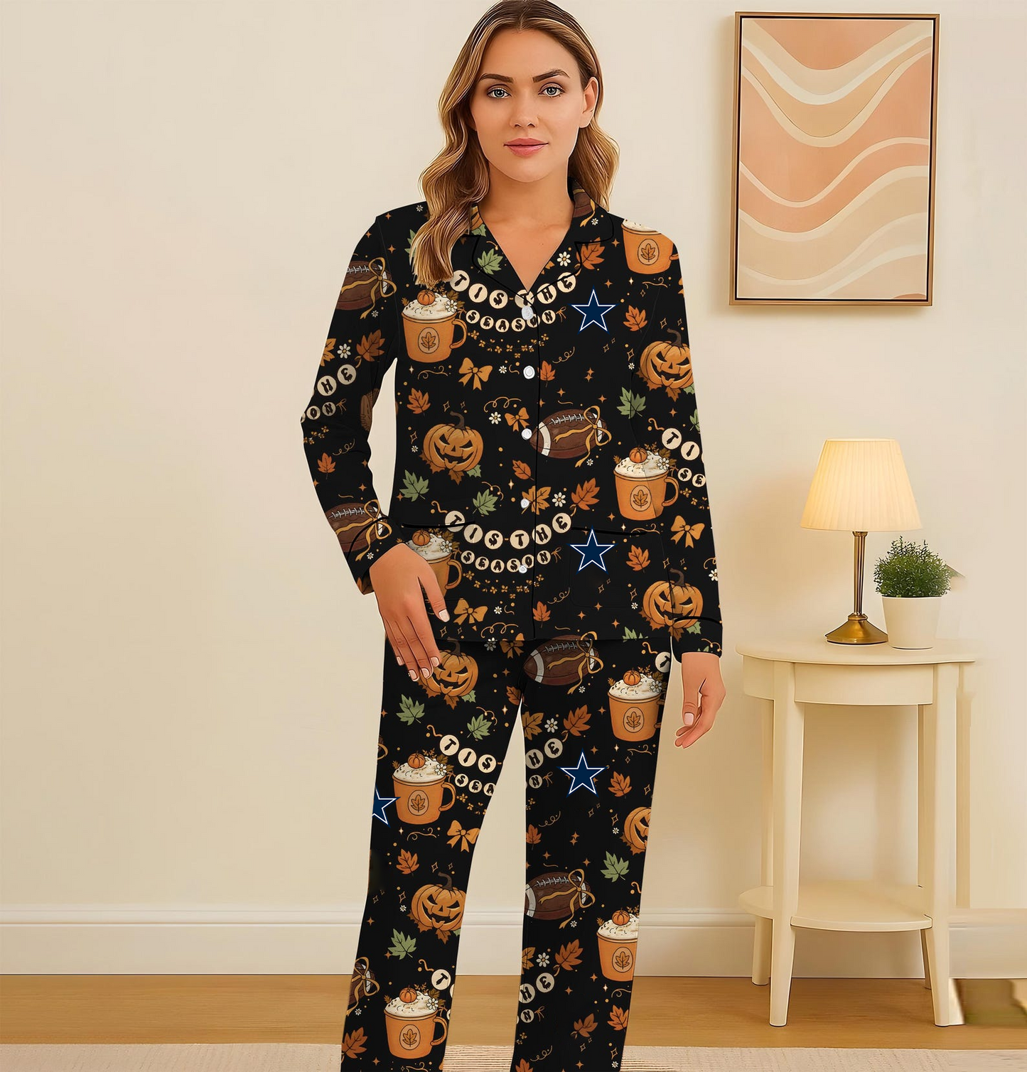 DC x NFL Tis The Season Pajama Set DDT HLP