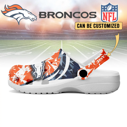 DEN  x NFL Crocs Crocband Clogs Shoes DatND DVT