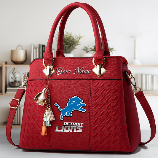 DET x NFL Leather Bag DATND TANTD