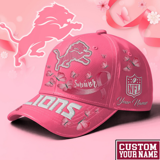 DET x NFL Premium Classic Cap Breast Cancer Survivor