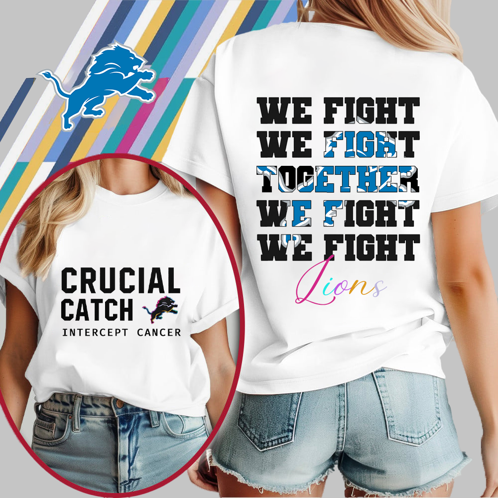 DL NFL Crucial Catch We Fight Together T-Shirt DDT HLPHUONG