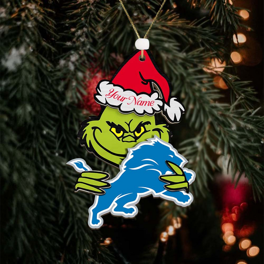 DL NFL x Grin Christmas Ornament DDT HLP