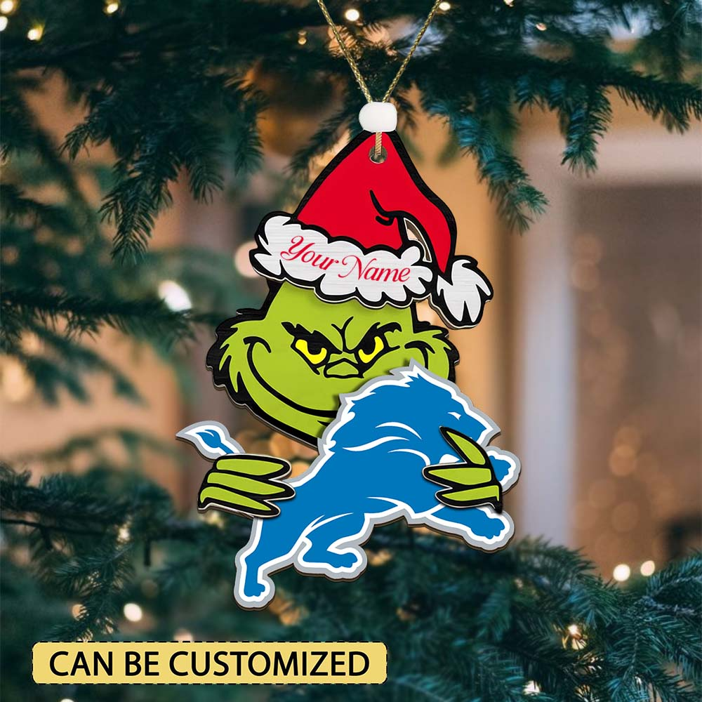 DL NFL x Grin Christmas Ornament DDT HLP