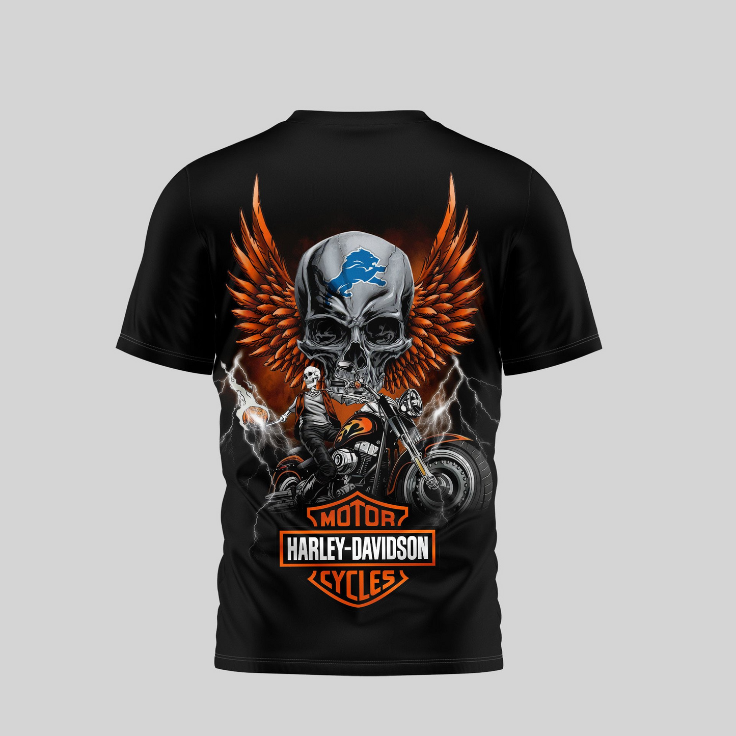 DL Premium NFL Motorcycle 3D Shirt DDT CTND