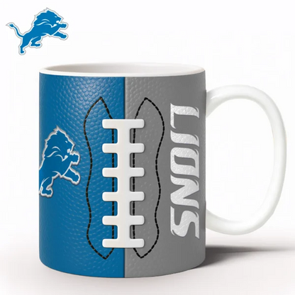 DL Premium NFL Split Color Ceramic Mug DDT HLPhuong