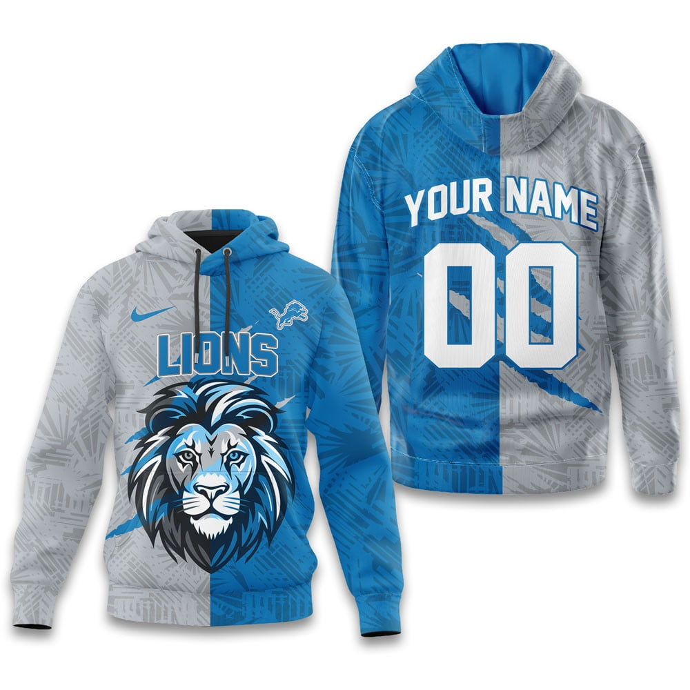 DL Premium NFL Split Color Hoodie DDT HLPHUONG