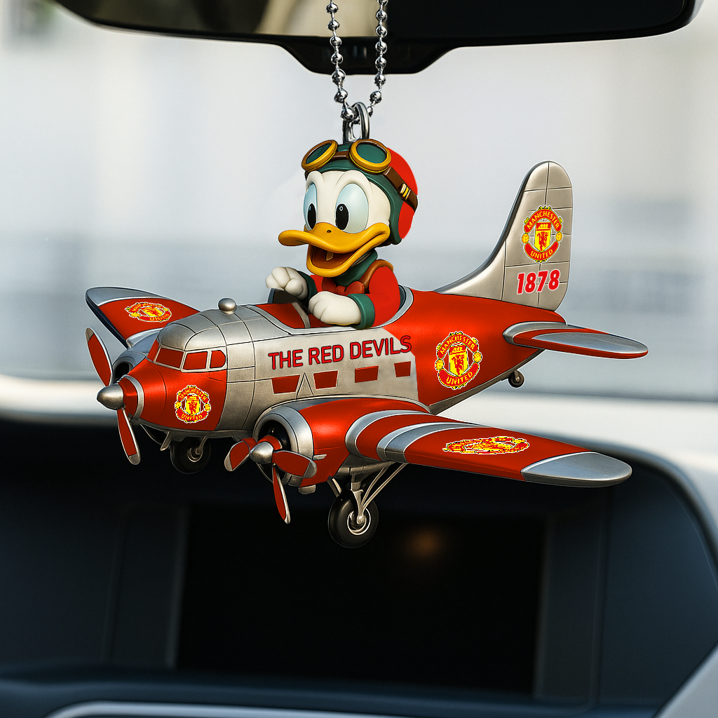 EPL MU x DN Duck Premium Car Hanging Ornament DDT CTND