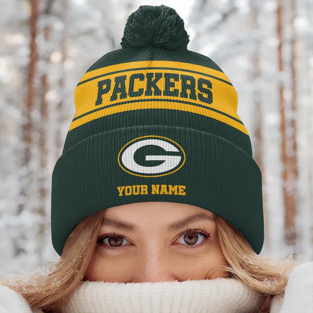 GB x NFL Woolen Beanie Hat Aldult And Kid DatND DVT