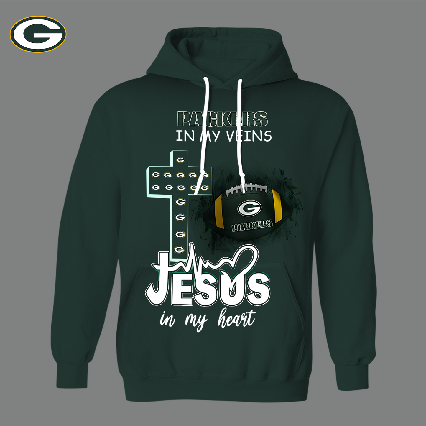 GBP - Jesus In My Heart Shirt DDT HLPHUONG