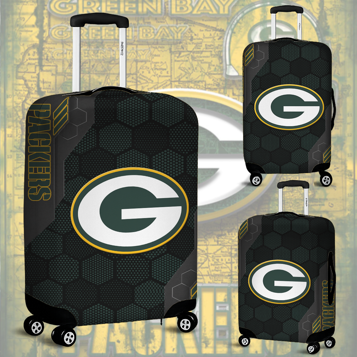 GBP NFL V3 Luggage Cover Suitcase Protector DDT NTL