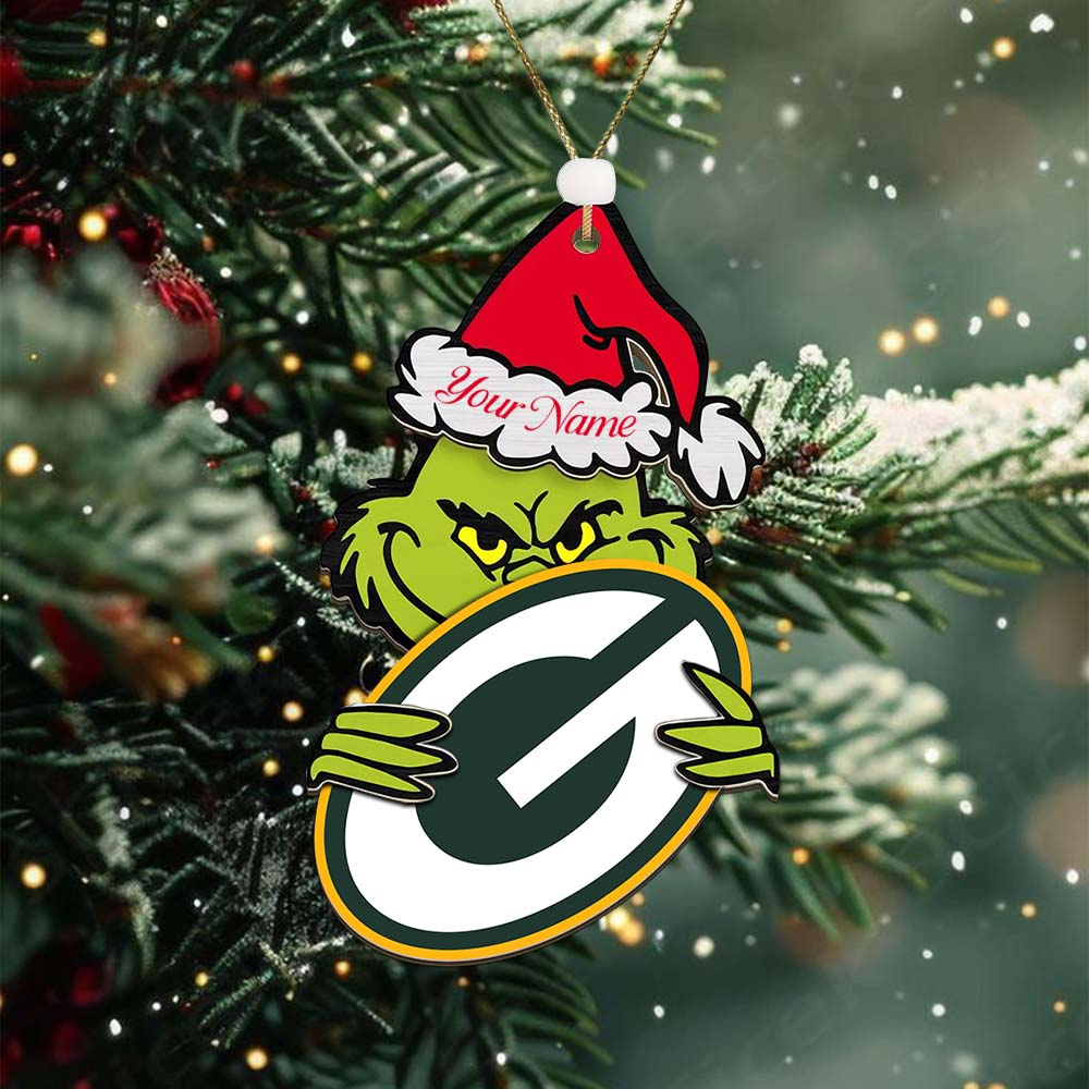 GBP NFL x Grin Christmas Ornament DDT HLP