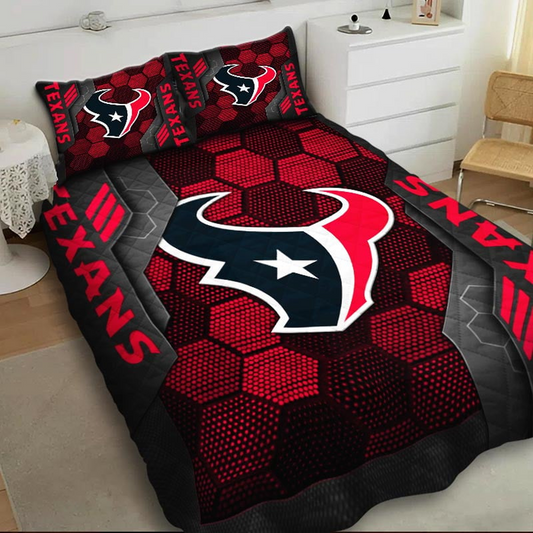 HOU x NFL Bedding Set Multicolor DATND TANTD