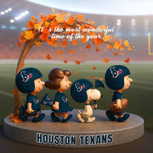 HOU x NFL Premium Acrylic Block DATND TANTD