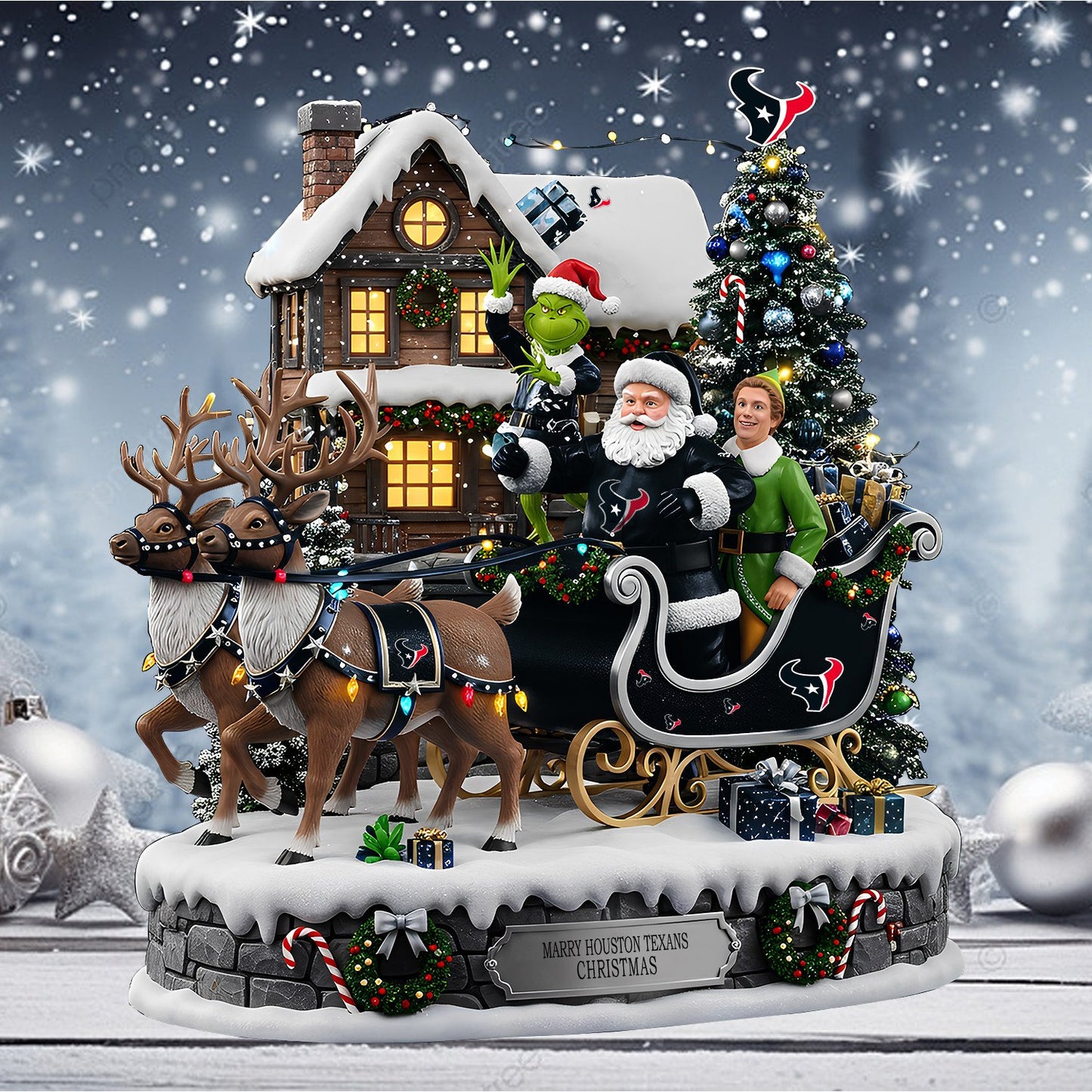 HT Acrylic Block - NFL Christmas Gift For Fans DDT CTND