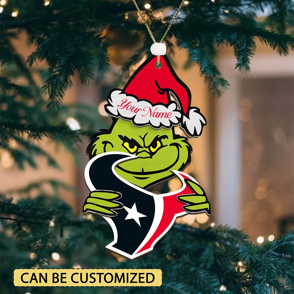 HT NFL x Grin Christmas Ornament DDT HLP