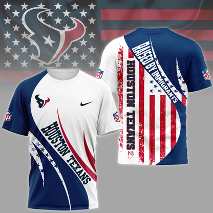 HT Premium NFL Raised By Immigrants 3D Shirt DDT NTL