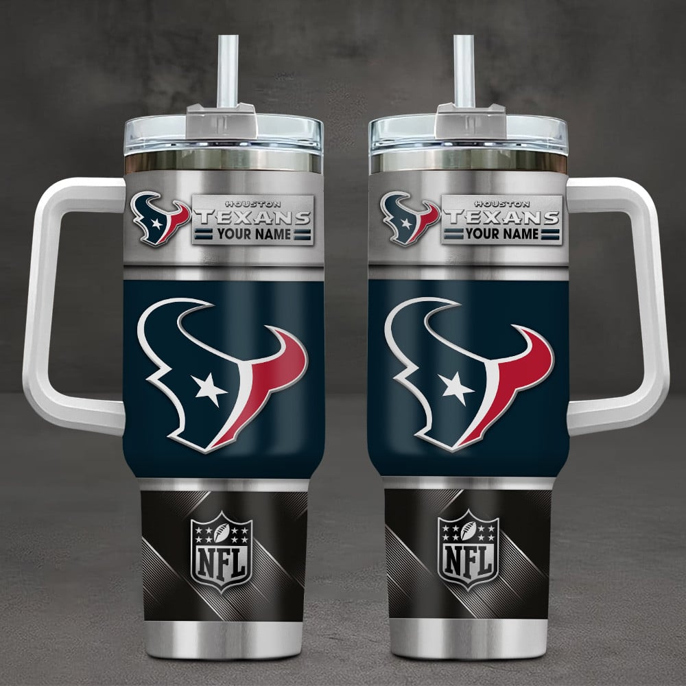 HT x NFL Stainless Steel Tumbler With Handle DDT HLPHUONG