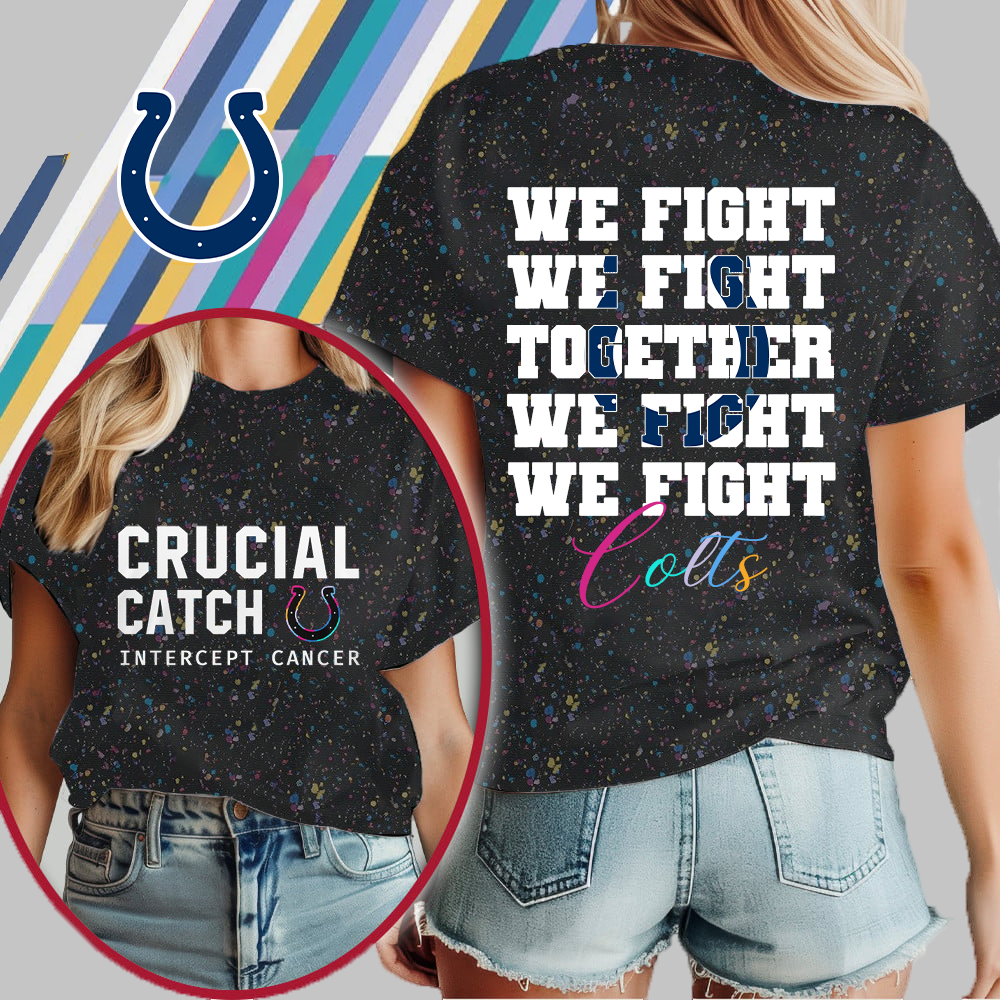 IC NFL Crucial Catch We Fight Together T-Shirt DDT HLPHUONG
