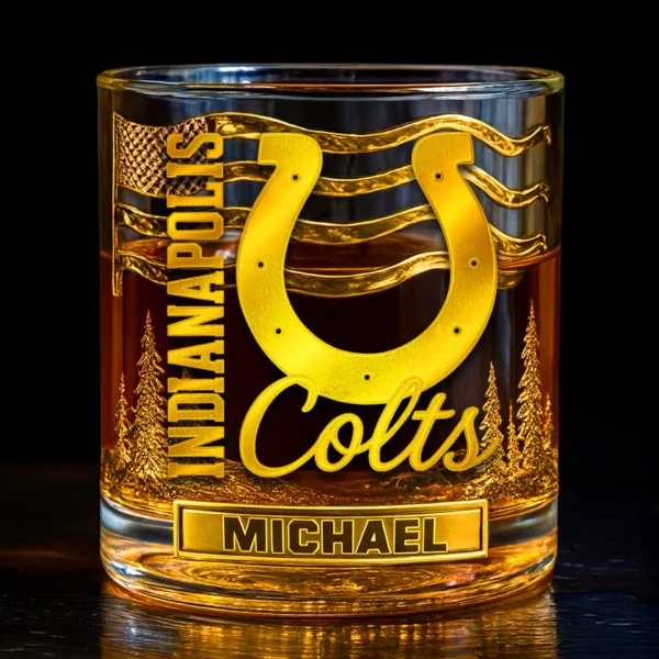 IC Premium NFL Golden Whiskey Fan Glass DDT HLPhuong