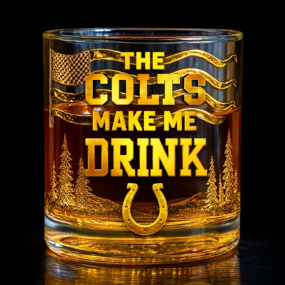 IC Premium NFL Golden Whiskey Fan Glass DDT HLPhuong