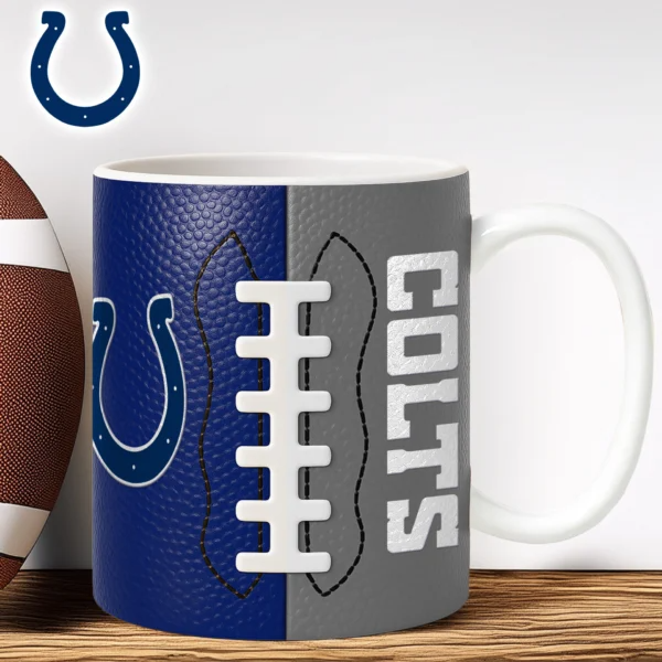 IC Premium NFL Split Color Ceramic Mug DDT HLPhuong