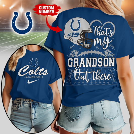 IC Premium NFL That My Grandson Out There Shirt DDT NTL