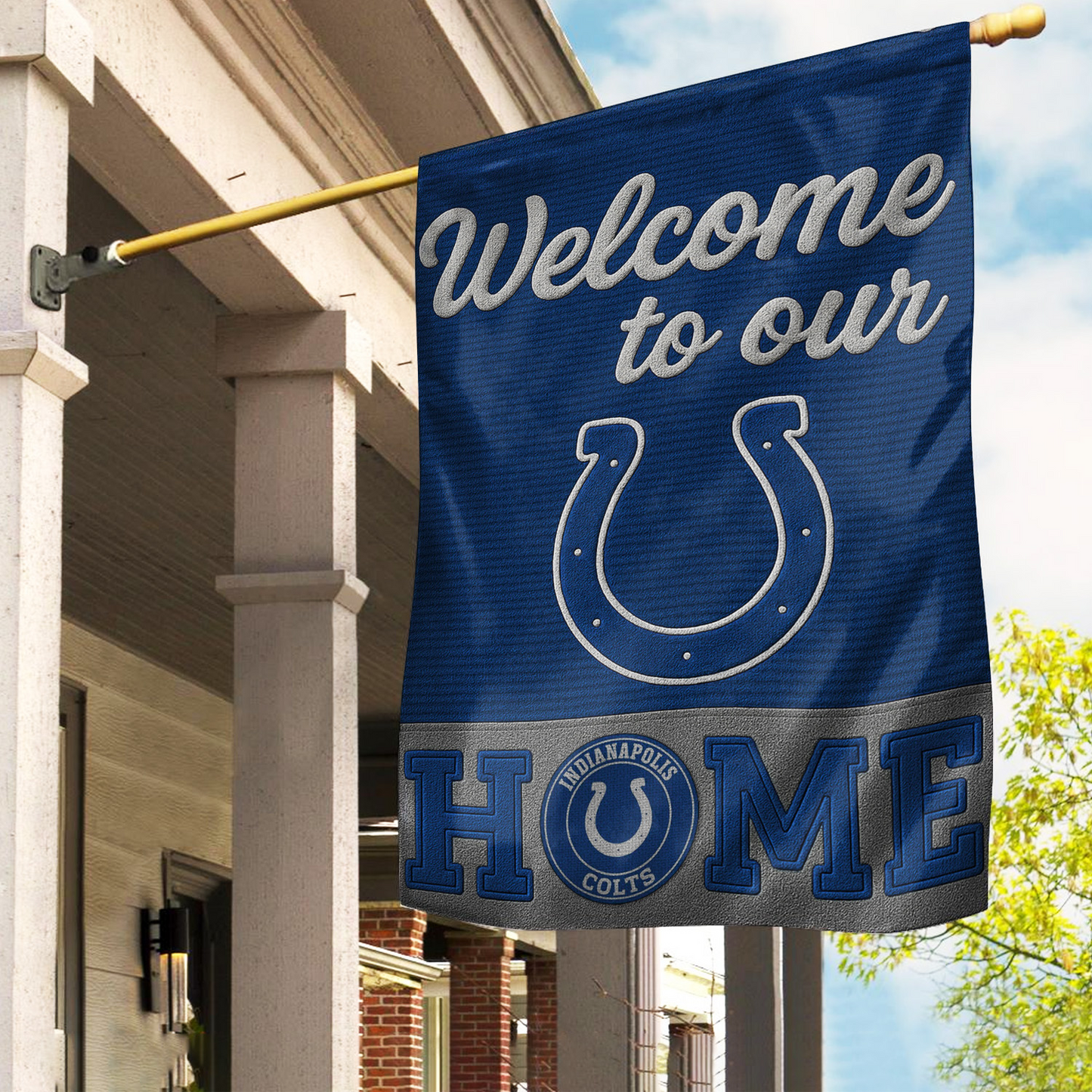 IC Premium NFL Welcome Home Flag DDT NTL